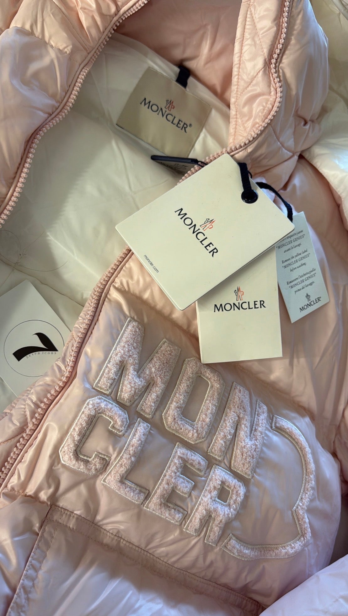 Moncler Mantel Babyrosa